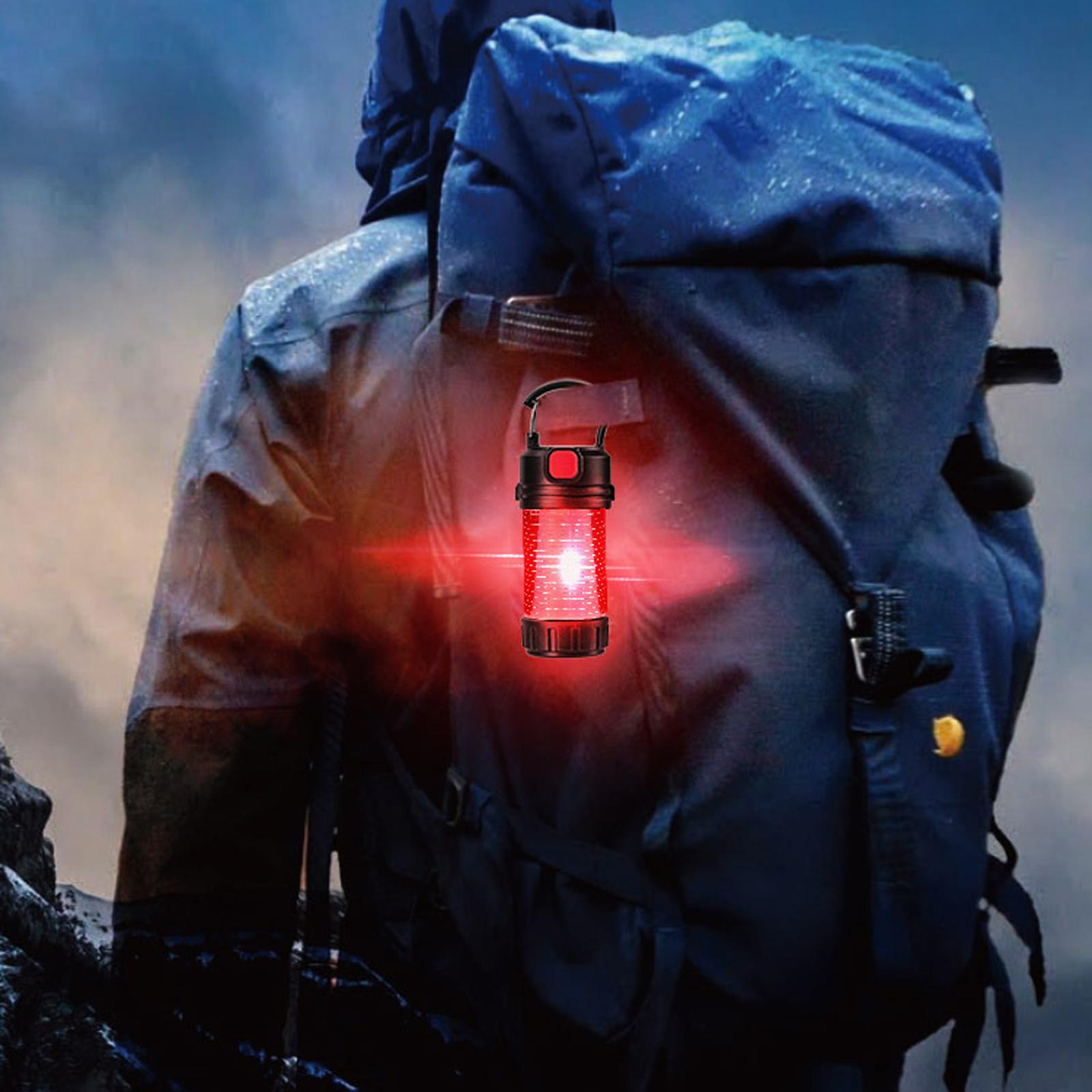 Cheap Goat Tents Mini Camping Lantern Outdoor Rechargeable Emergency Portable 5 Water Resistant Battery Powered Modes Flashlight Lights Camp Z4D8   